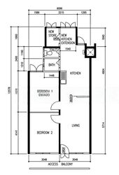 Blk 114 Ho Ching Road (Jurong West), HDB 3 Rooms #472028661